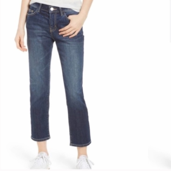 Current/Elliott The Crop Straight Jean - Picture 6 of 7